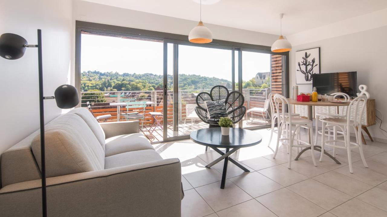 사흘라 라 카네다 Le Coquet Avec Balcon Terrasse Et Parking Prive 아파트 외부 사진