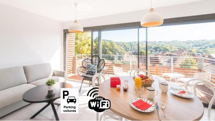 사흘라 라 카네다 Le Coquet Avec Balcon Terrasse Et Parking Prive 아파트 외부 사진